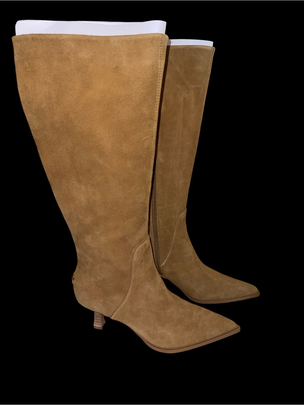 🐪 Circus NY Sam Edelman Yulia Suede Knee High Boots Spiced Nutmeg Size 9 NIB